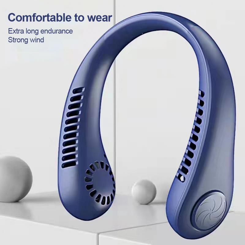 Portable Hanging Neck Fan USB rechargeable